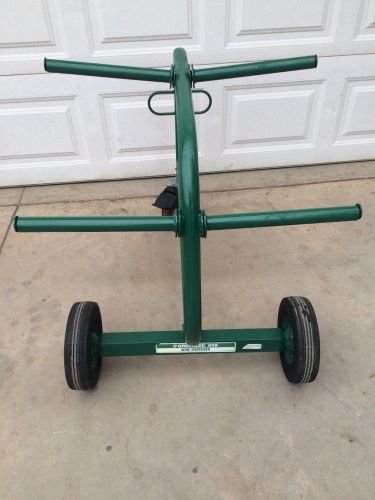 Greenlee 909 wire caddy,wheeled,6 spindle,225lb cap for sale