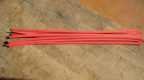 40&#039; raychem rfn-100 heat shrink tubing 2:1 shrink ratio polyolefin - red for sale