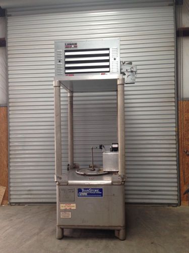 Lanair MX-200 Waste Oil Heater with Stainless 250 Gal Tank &amp; Stand New!Free SHIP