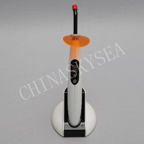 Dental led curing light lamp wireless cordless 1400mw woodpecker type cure unit for sale