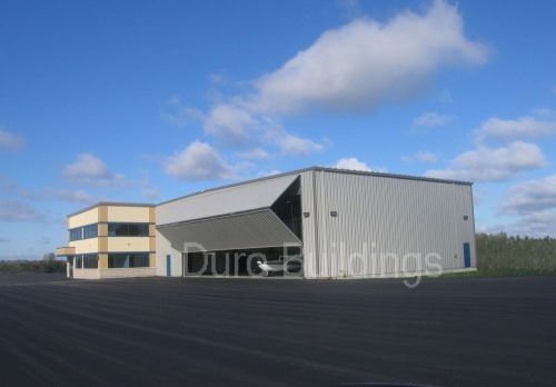 Durobeam steel 75x75x20 metal buildings direct airplane hanger incl. 40&#039; door for sale