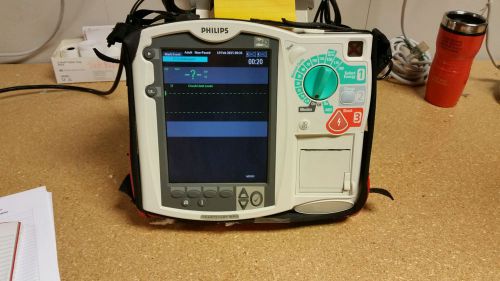 Philips HeartStart MRX - Biphasic, 3lead ECG, AED, SpO2, Printer, Warranty