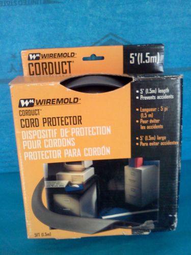 NEW 5&#039; Gray Corduct on Floor Cord Protector by Wiremold no. CDG-5