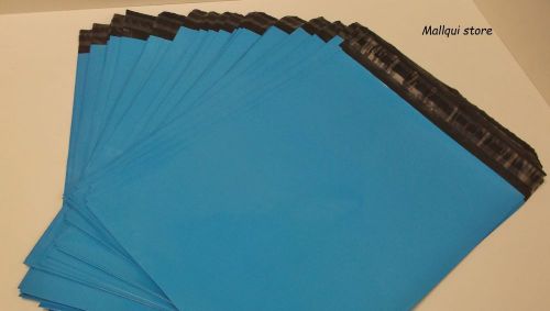 10 BLUE POLY SHIPPING BAGS 10 x 13 MAILING PLASTIC ENVELOPES