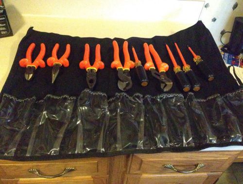 Cementex insulated electricians 9 pc tool set for sale