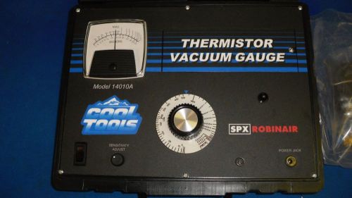 New spx robinair 14010a thermistor vacuum gauge w/ hose for sale