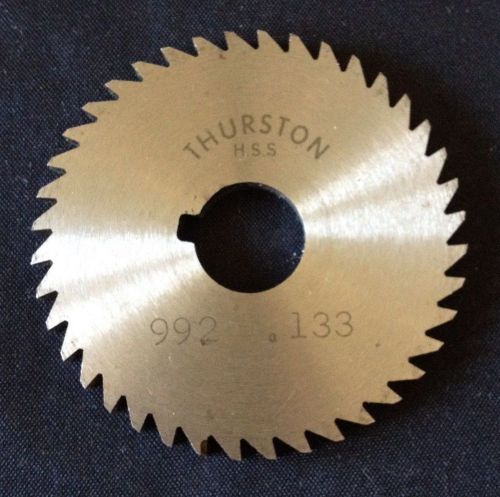 Thurston 992  2 x 0.133 x 1/2 HSS Keyway Slitting Slotting Saw