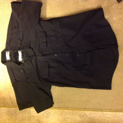 (2) horace small police sheriff security new generation uniform shirt ss size 16 for sale