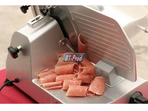 Electric stainless steel food meat slicer deli cutter with 12&#034; blade for sale
