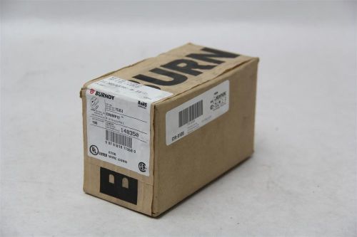 Box of (100) NEW SNIB Burndy Crimpit Compression C Taps YC4C4 Copper RoHS Comp.