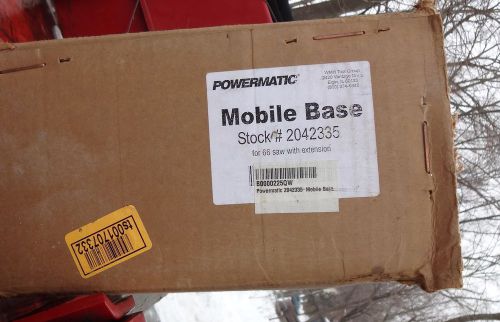 Powermatic 66 Table Saw Mobile Base 2042335 NEW