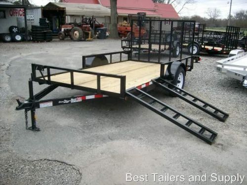 76 x 12 w atv ramps landscaping double atv utility trailer new 2014 6x12 for sale