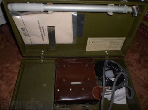 Military Geiger Counter Dosimeter DP-5V with SBM-20 (STS-5) &amp; SI3bg tube Boxed
