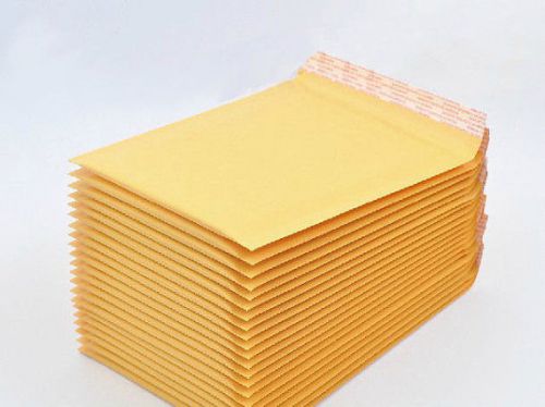 45 #000 Kraft Bubble Padded Envelopes Mailers Bags 4x8 Self Sealing bags