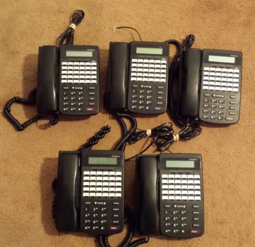 Lot of 5 Comdial 7260-00 HAC Digital Display Telephones Business Office Phone