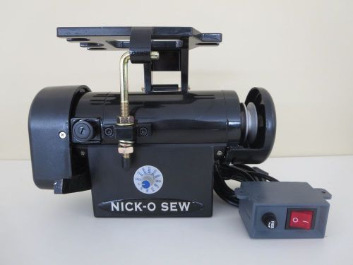 NEW Nick- O Sew NKS-4000 110V 1/2 H.P. Servo Sewing Machine Motor