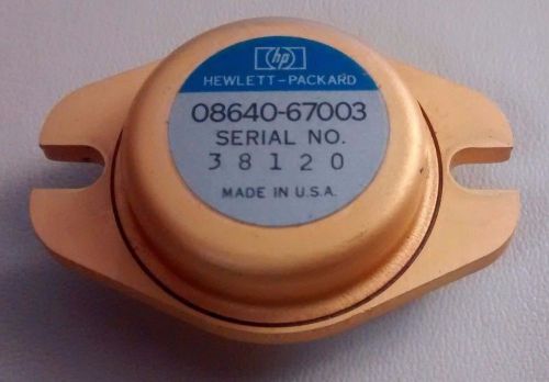 HP 8640B RF Preamp Transistor 08640-67003