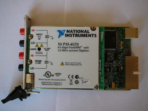 NI PXI-4070 National Instruments multimeter measure card for PXI 4070 measuring