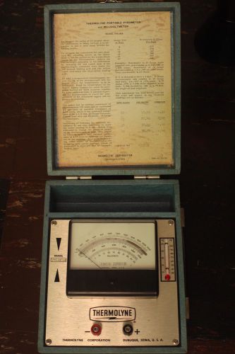 Thermolyne Portable Pyrometer and Millivoltmeter Model PK-1K50