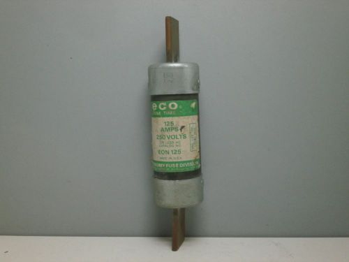 Economy EON-125 125-Amp One-Time Fuse 125A 250V 250-Volts Max