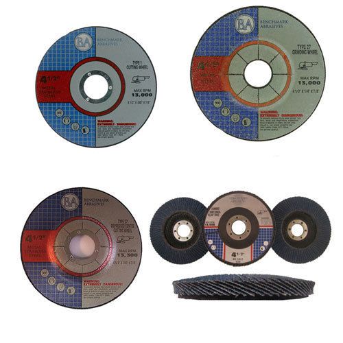 4.5&#034; thin cutoff wheel 4.5&#034; grinding wheel 4.5&#034; t29 hd flap disc bundle for sale