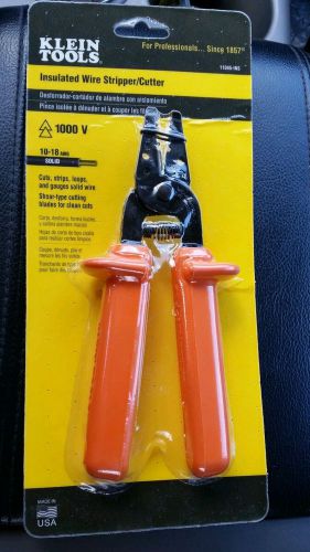 Klein Tools 11045-INS Insulated Wire Stripper/Cutter - 10-18 AWG Solid
