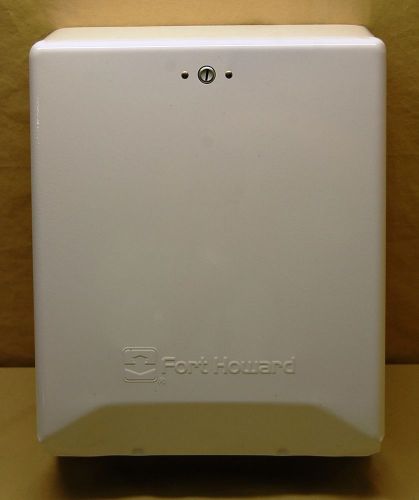 Fort Howard White Towel Dispenser Combination for Handifold Selfold 566-01 USA
