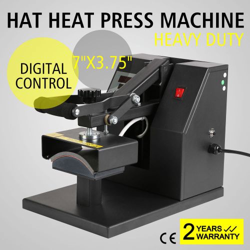 HAT BALL CAP HEAT PRESS TRANSFER CURVED ELEMENT DURABLE USE CLAMSHELL HIGH GRADE