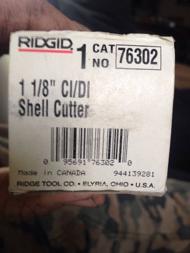 Rigid Number 76302 1 1/8 Cei/Dei Shell Cutter
