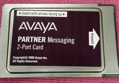 Avaya Partner Messaging 2-Port Card