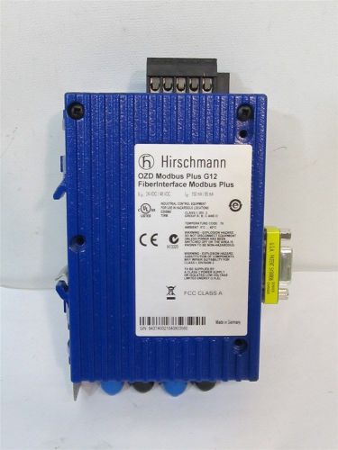 Hirschmann 943740-021, OZD Modbus Plus G12 Fiber Interface