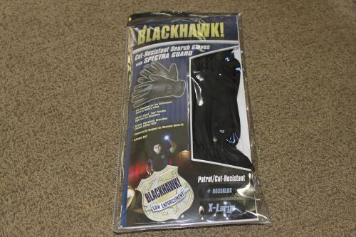 Blackhawk Cut Resistant Search Gloves Police Gloves 8035XLBK XL Black Authentic