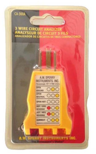 Sperry 3 Wire Circuit Anazlyzer CA-300A 10 Pack