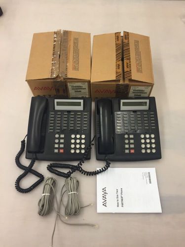 Two AVAYA Partner 34D Phones Telephones Perfect working order