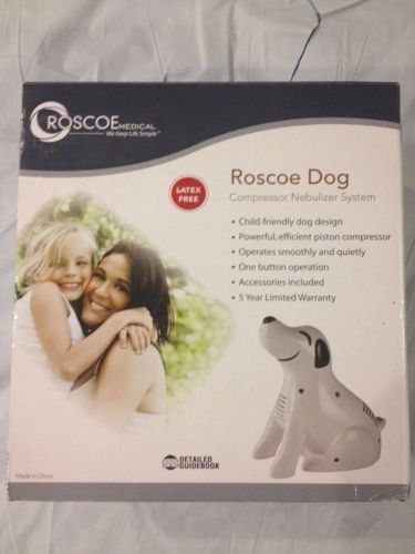 Roscoe Dog Nebulizer Machine Nebulizer Compressor Pediatric Kids Nebulizer NIB!!