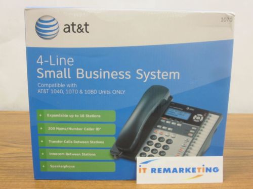At&amp;T 4-Line Business System Comp/w AT&amp;T 1040,1070 &amp; 1080 Units Only ( NEW)