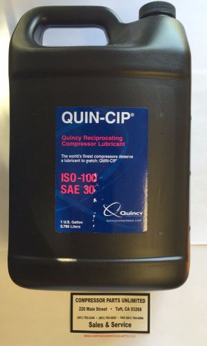 QUINCY QUIN-CIP, 1 GALLON, AIR COMPRESSOR OIL.