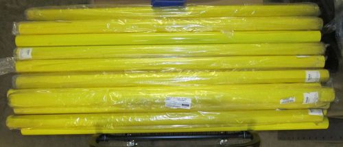 (19) Hollender 50411 Safety Railing Component Yellow Steel Mid Rail 46&#034; x 2&#034;