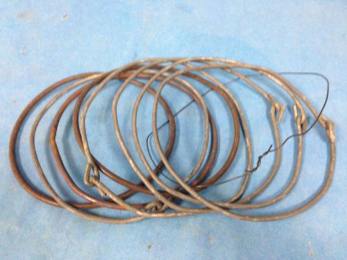 Generic Steel Wire Hangers 6&#034; Diameter lot of 8