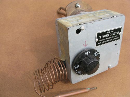 Honey tank thermostatic immersion water jacket heater 120 volt1.5kw *w.t.kelley* for sale