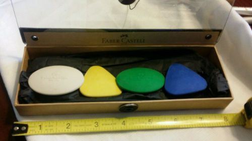 Fabre Castell Triangle &amp; Oval 4 Pack Erasers