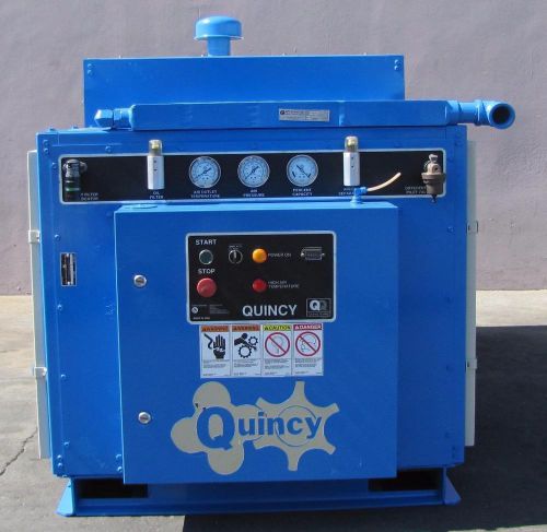 Quincy 60hp Positive Displacement Rotary Screw Air Compressor 460V 3PH QMA Serie