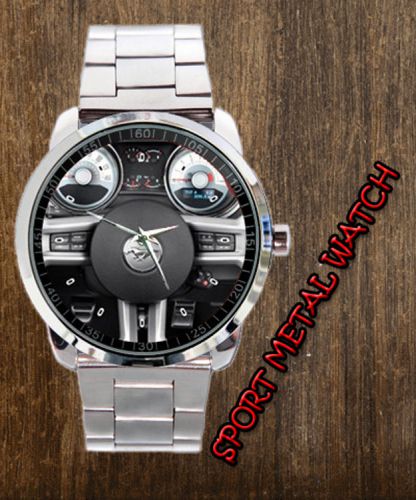 2010 Mustang Steering Wheel Sport Watch New Design On Sport Metal Watch