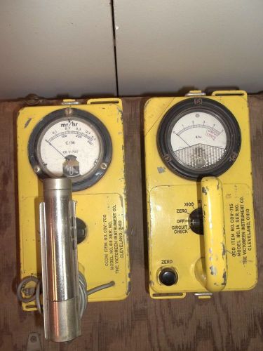 Vintage Victoreen Geiger Counters Models: IA and 6B