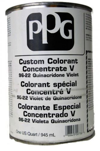 PPG Industries Custom Colorant Concentrate V Quinacridone 96-22 Violet 1 qt.