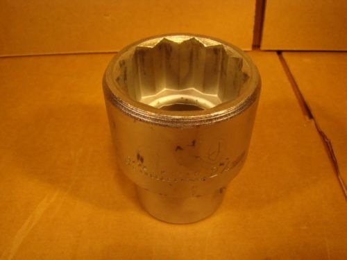 PROTO 5772 ONE INCH SQUARE DRIVE DEEP IMPACT 12 POINT SOCKET 2-1/4&#034;