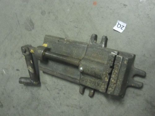 Vintage Drill press Vise Vice Tool AMSCO 4&#034; Wide 12&#034; Long