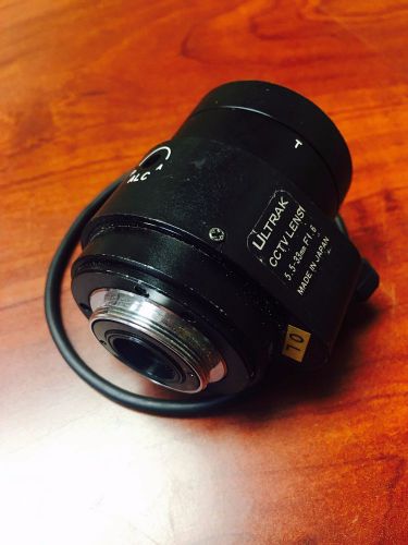 ULTRAK 5.5 - 33 mm F1.6 CCTV Lens