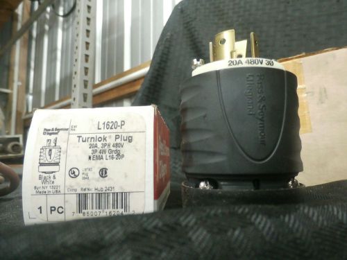 Pass And Seymour L1620-P Turn Lock Plug