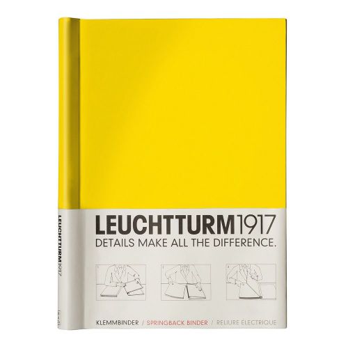 PEKA Springback Binder from Leuchtturm1917 - Yellow Cover